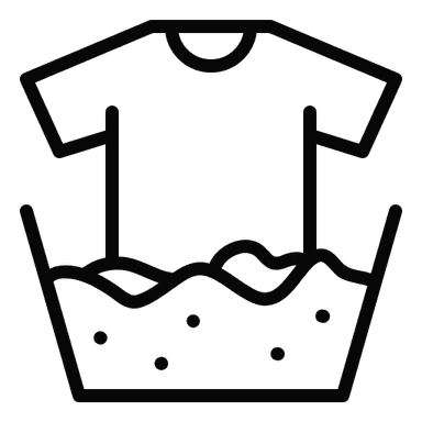 Icône Vêtements quotidien (lavés, repassés, pliés)